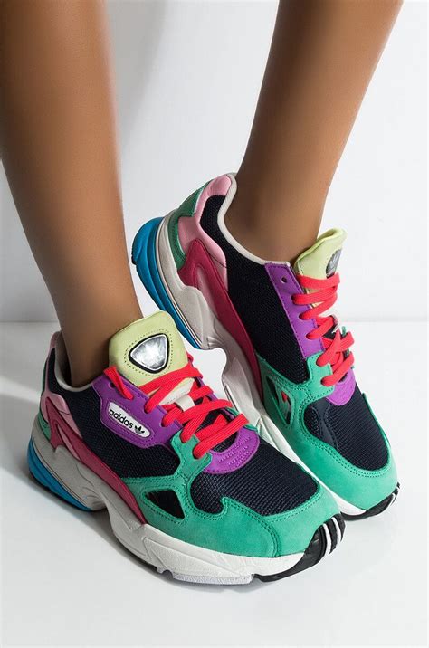 women's bright colored sneakers.